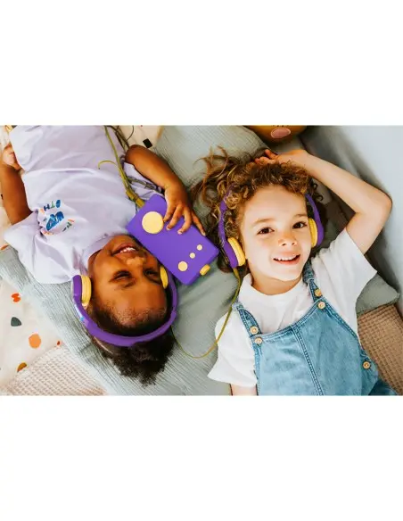 Lunii Octave Casque Audio pour Enfant - Violet dans ألعاب تعليمية chez Baby And Mom Maroc