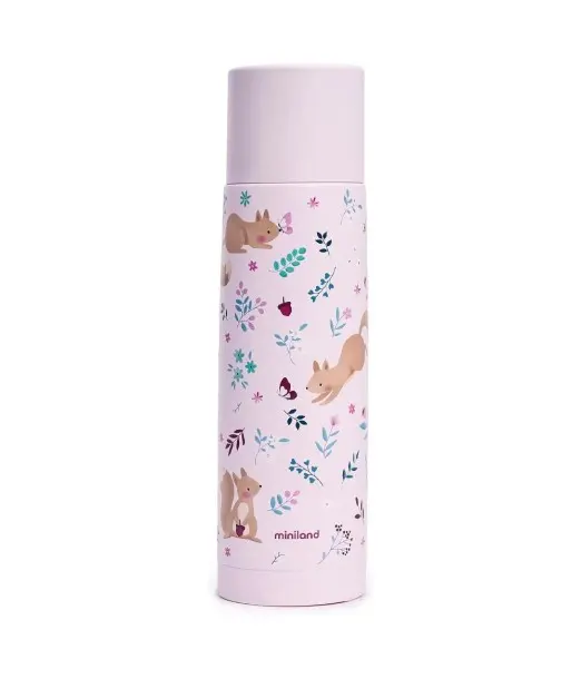 Miniland Thermos Bébé 500ml Ecureuil Vaisselle bébé - Miniland
