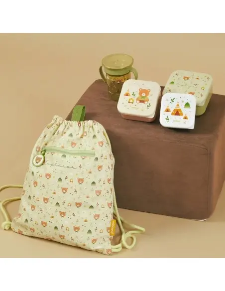 Miniland 3 lunch boxes different sizes - Explorer