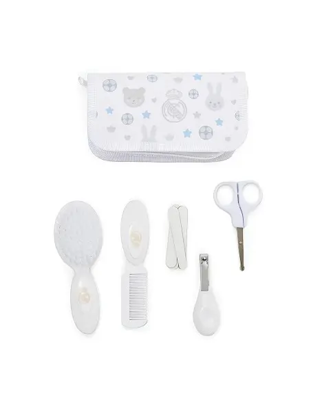 Miniland baby toiletry kit 6 accessories — Baby Kit Real Madrid