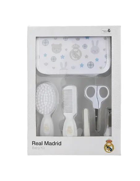 Miniland baby toiletry kit 6 accessories — Baby Kit Real Madrid