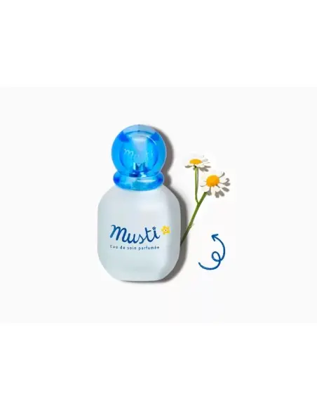 Mustela Musti Eau de Soin Parfumée Sans Alcool 50 ml – Bébé dès