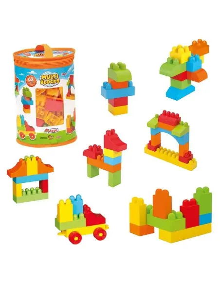 Dede Sac Leggo Multi Blocks 62 Pièces - Jeu de Construction 18mois+ dans Jeux éducatifs chez Baby And Mom Maroc