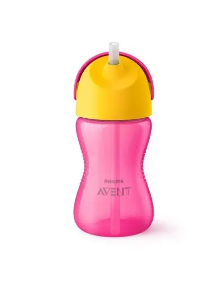 كوب بقِشّة Avent سعة 300 ml، من 12 شهراً — خالٍ من البيسفينول أ، وردي dans أواني طعام الأطفال chez Baby And Mom Maroc