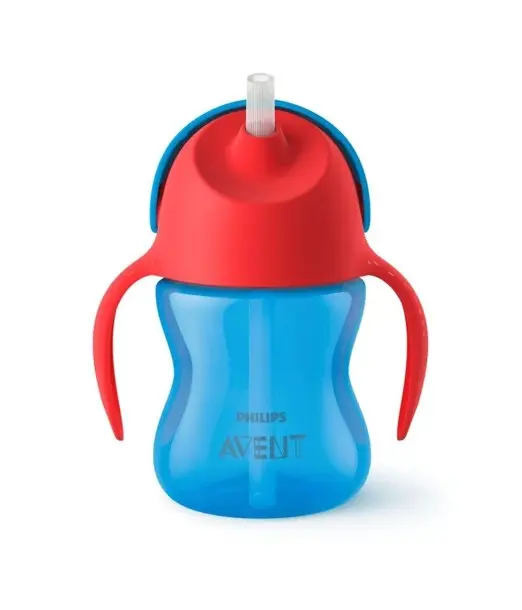 Philips Avent Tasse à Paille 200ml – 9m+ Bleu 2