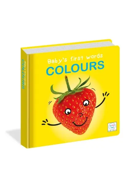 Baby’s First Words – Colours | Imagier bébé pour apprendre les couleurs en anglais dans 0 - 3 ans chez Baby And Mom Maroc