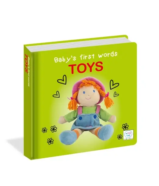Baby’s First Words – Toys | Imagier bébé pour découvrir les jouets en anglais au Maroc - Baby