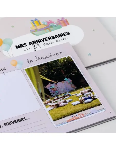 Gribouille Album mes Anniversaires au fil des ans Album et