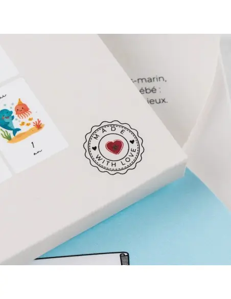 Gribouille Cartes étapes - premiers mois de bébé Album et