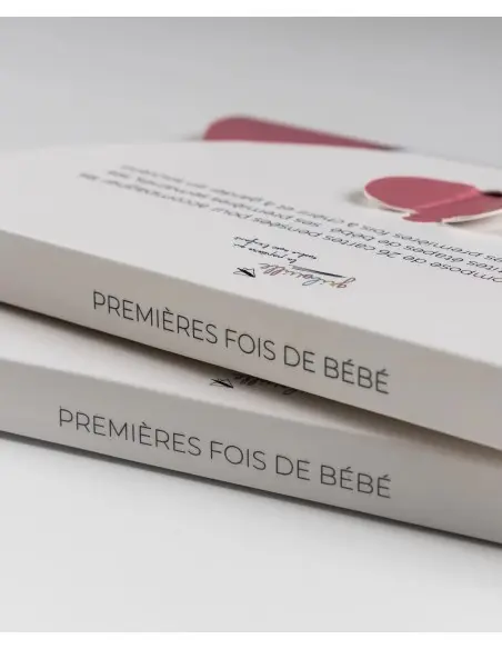 Gribouille Cartes étapes Mes premières fois - Fille Album et