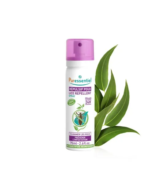 Puressentiel anti-lice repellent spray 24h 75ml