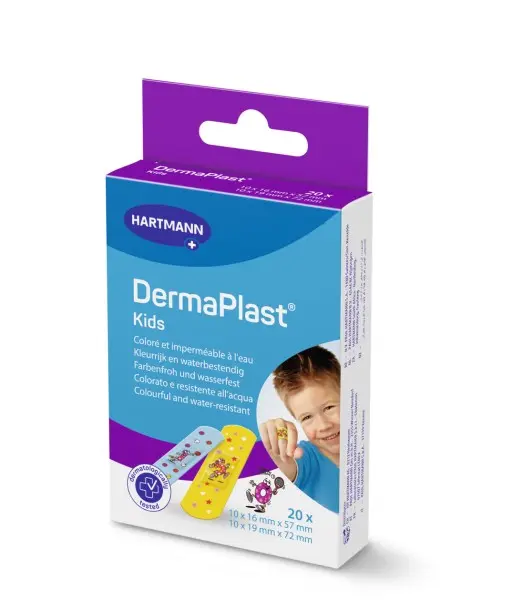 DermaPlast® Kids – Pansements pour Enfants 20 unités