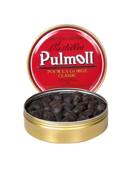 Pulmoll Rouge Classic – Pastilles pour la Gorge au Miel