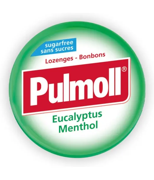 Pulmoll Eucalyptus Menthol – Pastilles Sans Sucres 75g au Maroc - Baby And Mom