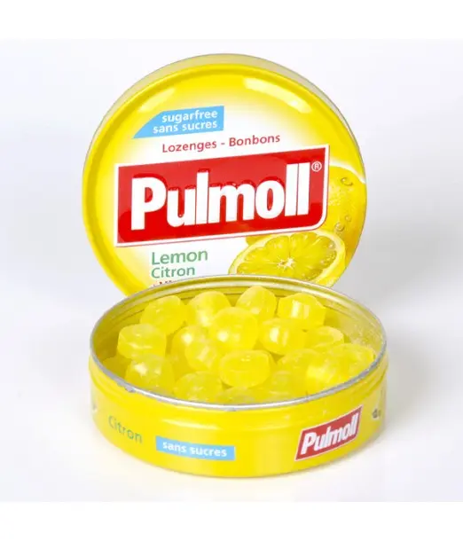 Pulmoll Citron – Pastilles Sans Sucres à la Vitamine C 75 g. au Maroc - Baby And Mom 2