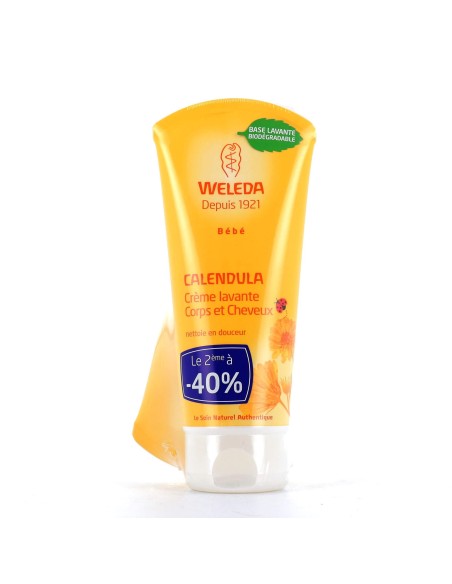weleda creme lavante corps et cheveux