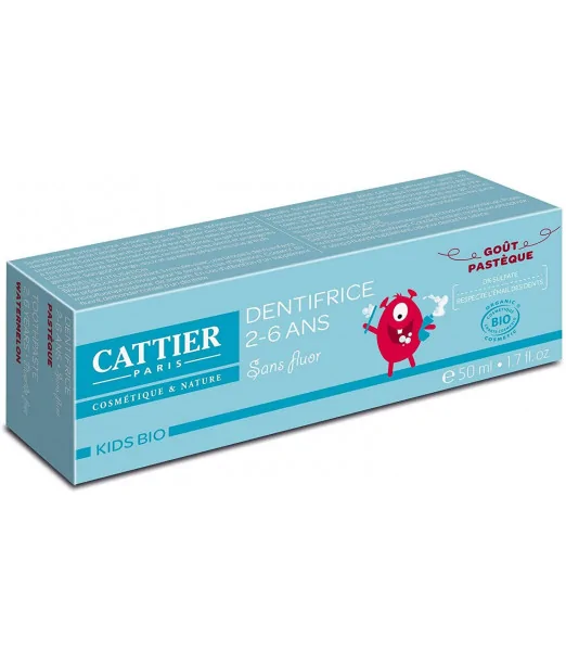 Dentifrice pastèque enfant 2-6 ans Cattier