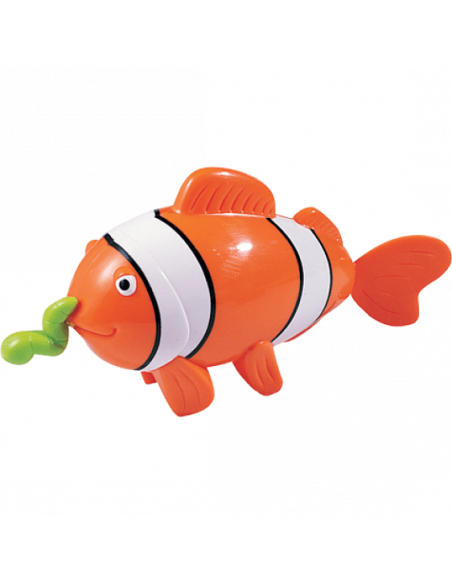 Jouet du bain Poisson Clown Nageur - Tigex