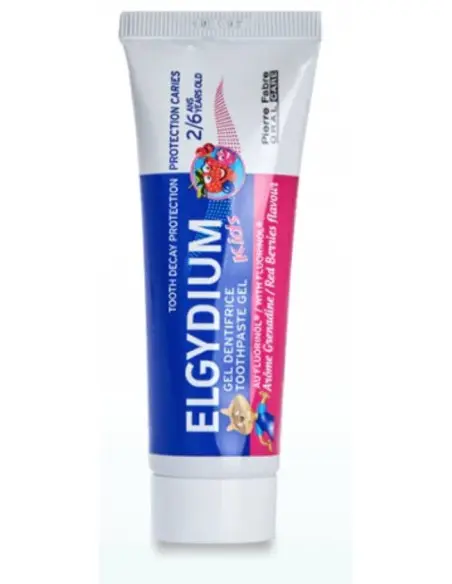 Elgydium Kids toothpaste 3 to 6 years, Grenadine flavour
