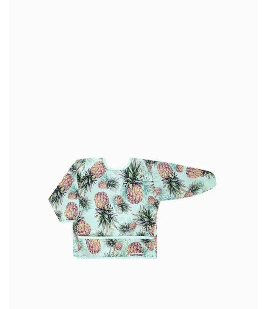 Twistshake long-sleeved bib 6m+ Pineapple 2