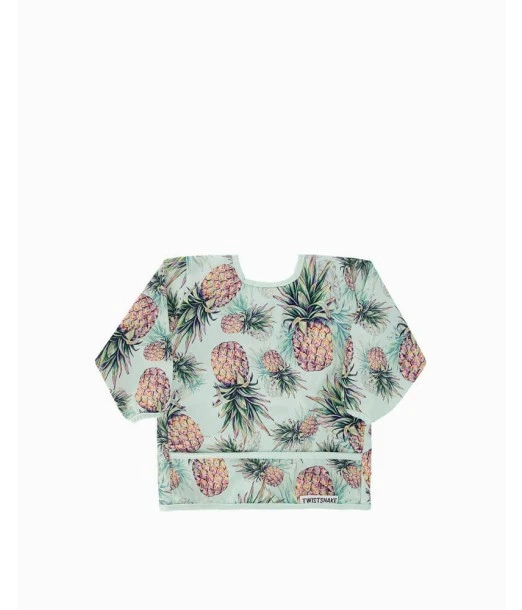 Twistshake long-sleeved bib 6m+ Pineapple