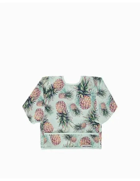 Twistshake long-sleeved bib 6m+ Pineapple