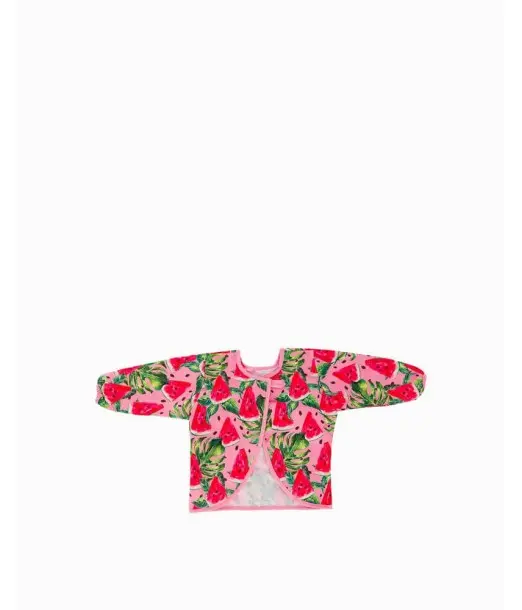 Bavoir à manches longues Twistshake - Pastèque 2