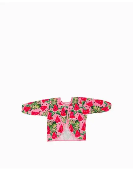 Bavoir à manches longues Twistshake - Pastèque