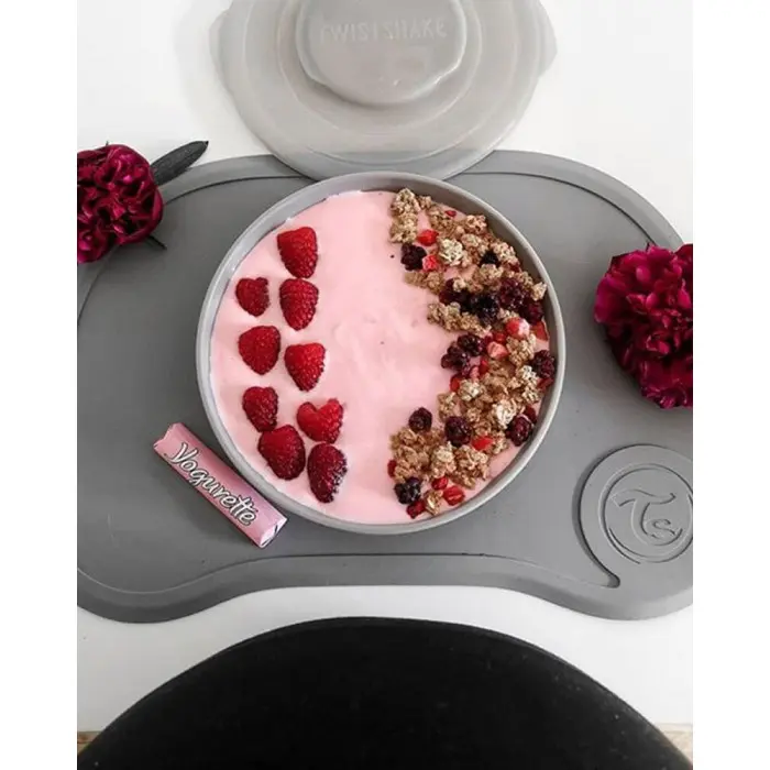 Click-mat & Plat Twistshake - Gris