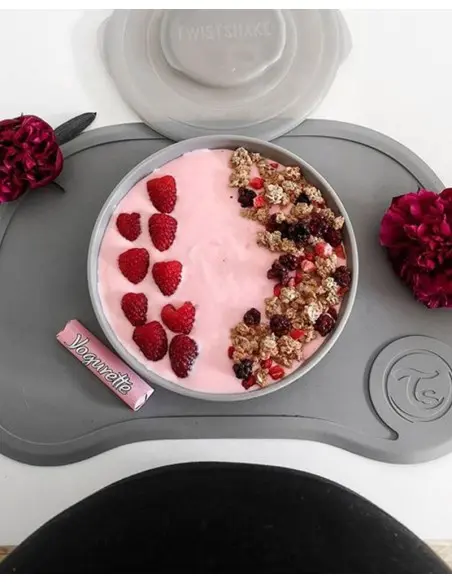 Click-mat & Plat Twistshake - Gris