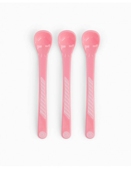 3 Cuillères Twistshake - Rose