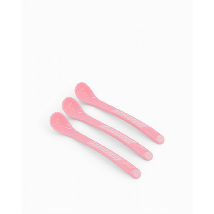3 Cuillères Twistshake - Rose