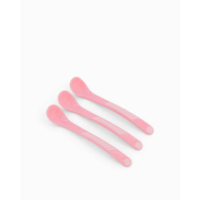 3 Cuillères Twistshake - Rose