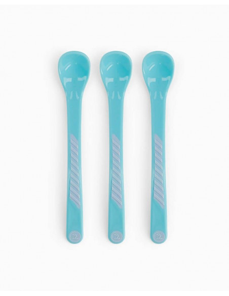 3 Cuillères Twistshake - Bleu