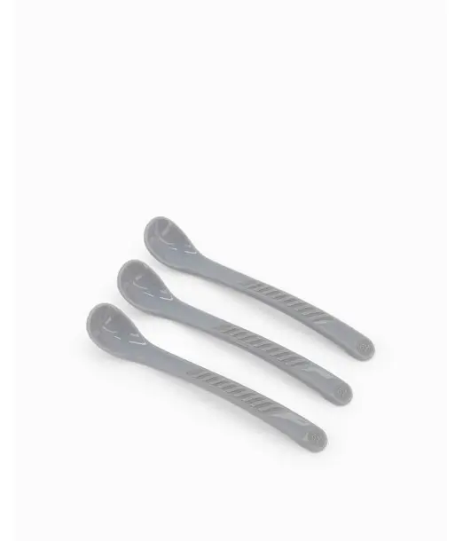 3 Cuillères Twistshake - Gris 2