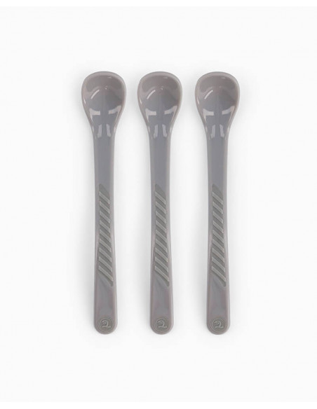 3 Cuillères Twistshake - Gris