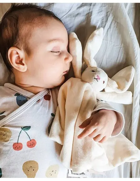 Couverture Doudou Twistshake - Lapin