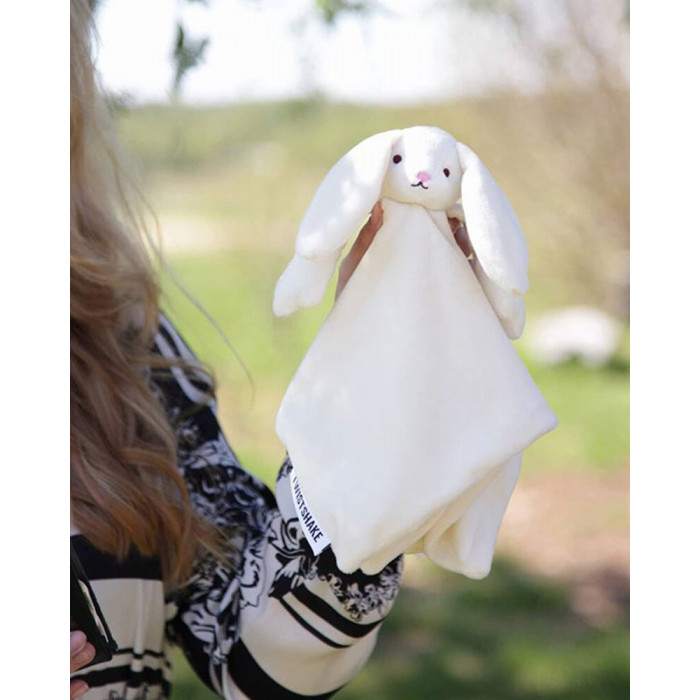 Couverture Doudou Twistshake - Lapin