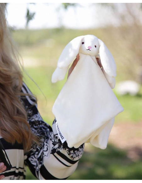 Couverture Doudou Twistshake - Lapin