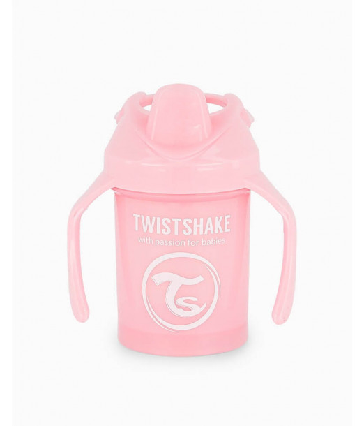Tasse à Bec Anti-fuites 230ml Twistshake Rose