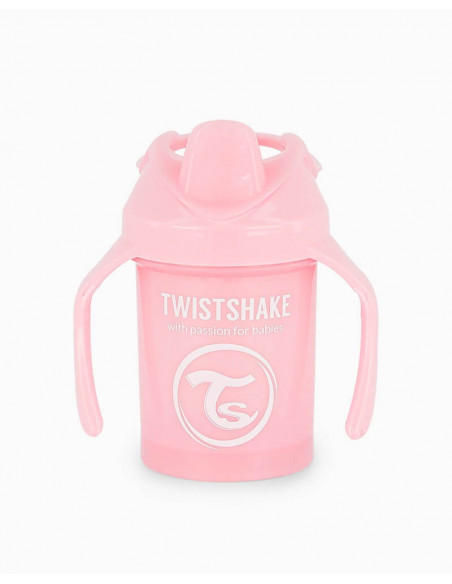 Tasse à Bec Anti-fuites 230ml Twistshake Rose