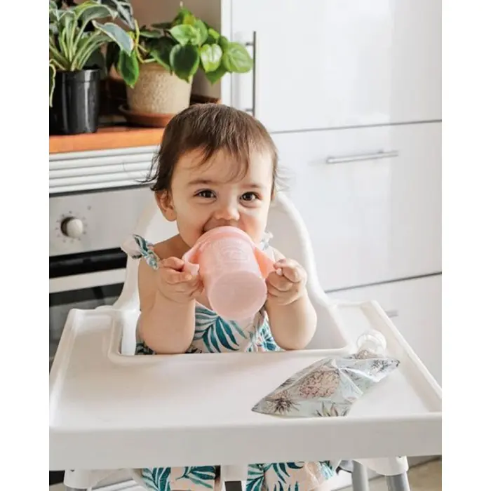 Tasse à Bec Anti-fuites 230ml Twistshake Rose