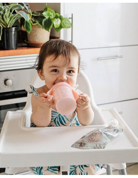 Tasse à Bec Anti-fuites 230ml Twistshake Rose