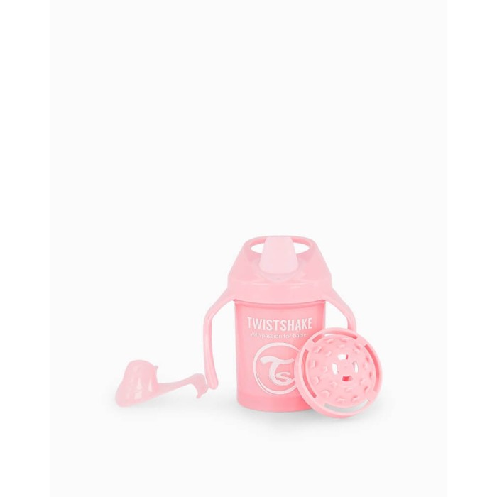 Tasse à Bec Anti-fuites 230ml Twistshake Rose