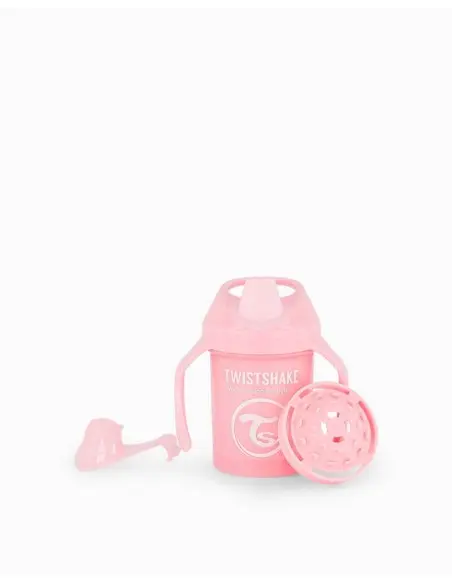 Tasse à Bec Anti-fuites 230ml Twistshake Rose