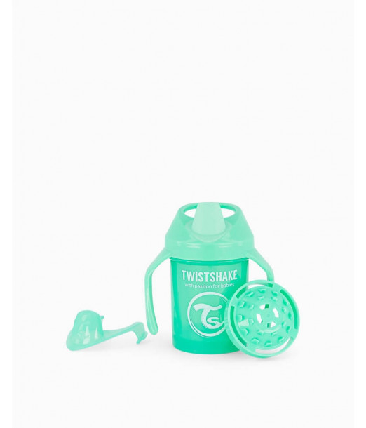 Tasse à Bec Anti-fuites 230ml Twistshake Vert 2