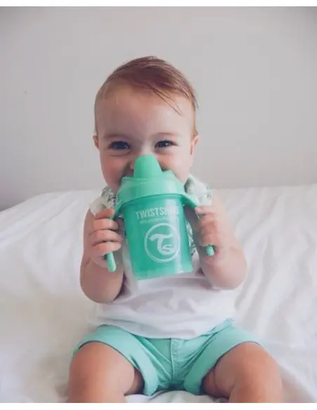 Tasse à Bec Anti-fuites 230ml Twistshake Vert