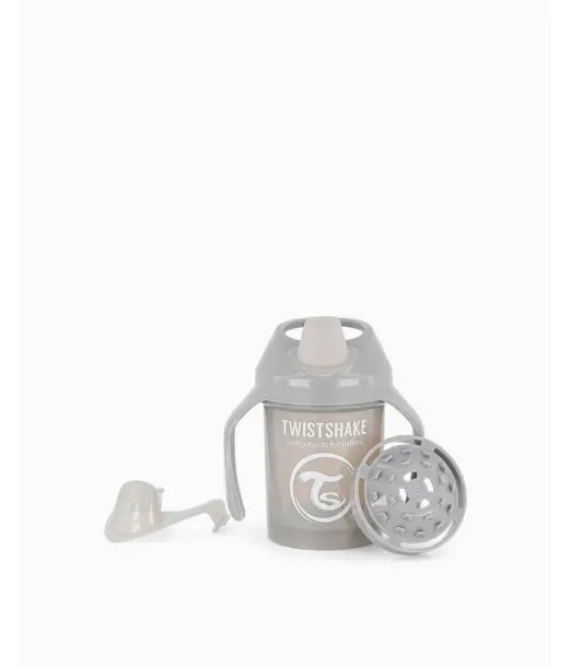 Tasse à Bec Anti-fuites 230ml Twistshake Gris 2