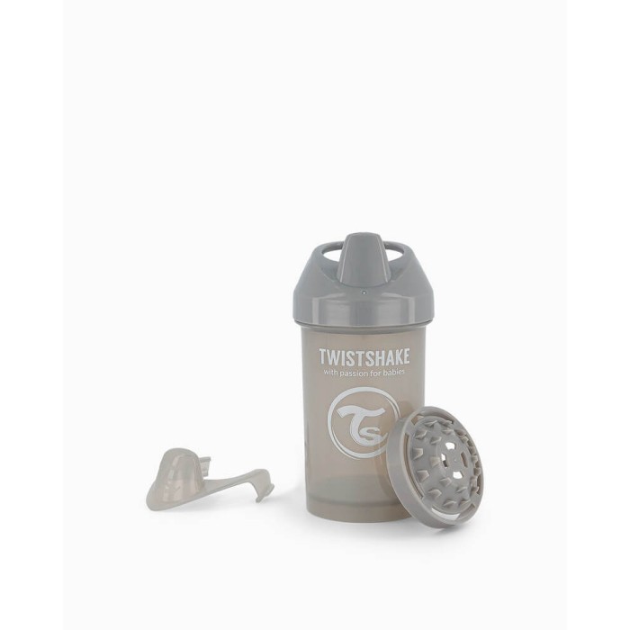 Tasse À Bec Anti-Fuites 300ml Twistshake Gris