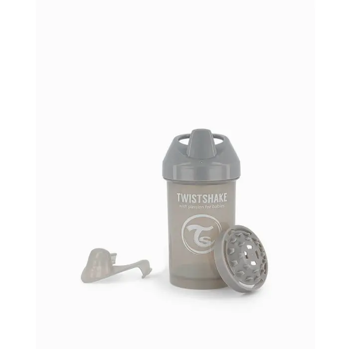 Tasse À Bec Anti-Fuites 300ml Twistshake Gris